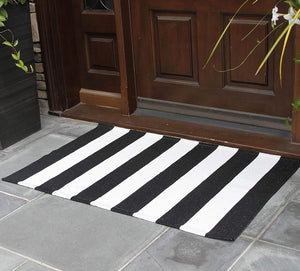 Stripped Layering Rug