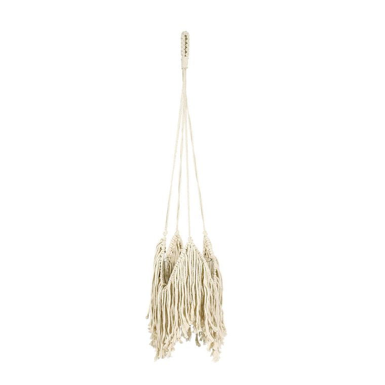 Fringed Macrame Plant Hanger